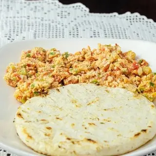 Arepa Con Perico