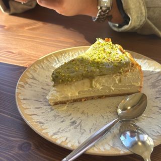 Tarta De Queso De Pistacho