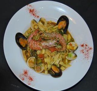 Espaguetis Con Gamba