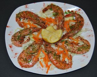 Gambas A La Plancha