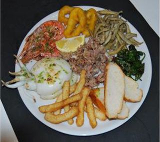 Menú Mariscos