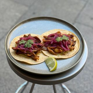Tacos de Seta Marinada (2 unidades)