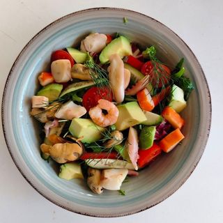 Салат С Морепродуктами