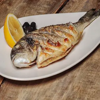 Full Dorado Fish Bbq