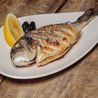 Full Dorado Fish Bbq