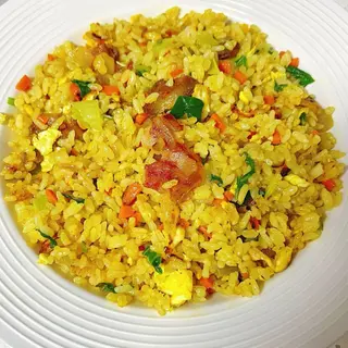 Arroz Frito Con Pollo Al Curry咖喱鸡肉炒饭