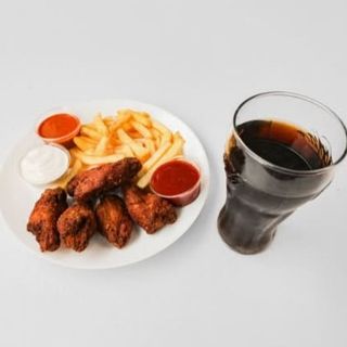 Menú 4: Alitas De Pollo (7 Uds.)