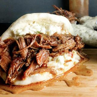Bao de pulled pork a la Coca-Cola