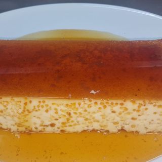 Pudin tradicional casero