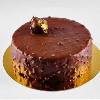 Tarta de Ferrero (porción)