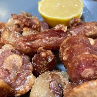 Rabo de cerdo frito