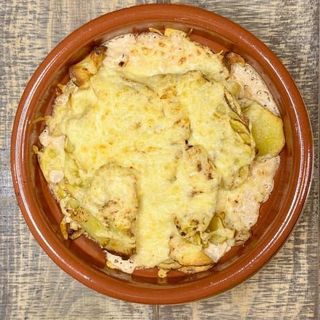 Patatas Con Bacón y Queso