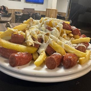 Salchipapa Q'Hubo Pues