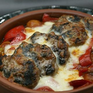 Kofta – Meatball With Cheese - Gratinated