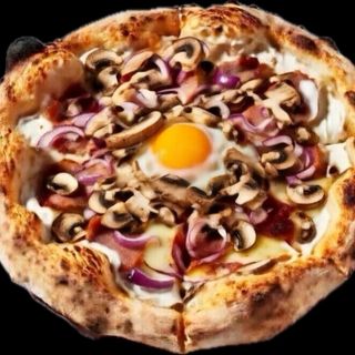 Carbonara Pizza 33 cm