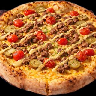 Burger Pizza 33 cm
