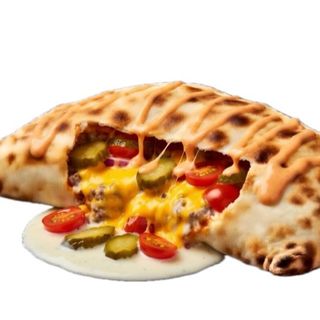Maxi Burger Calzone (2 pers)