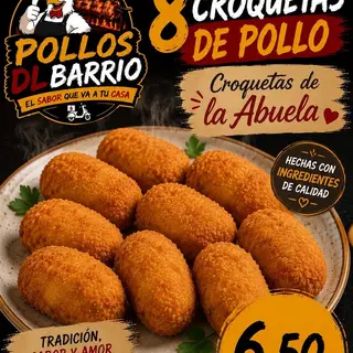 Croquetas (8 Uds.)