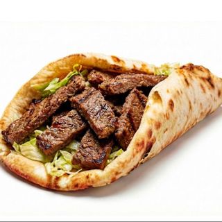 Wrap Naan De Queso Con Ternera