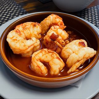Gambas al ajillo