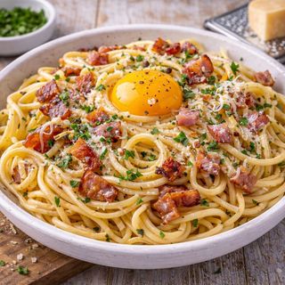 Pasta a la carbonara