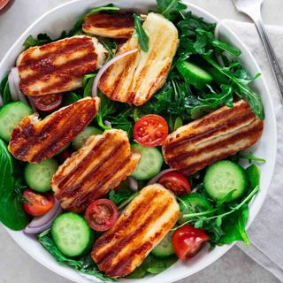 Halloumi Cheese Salad