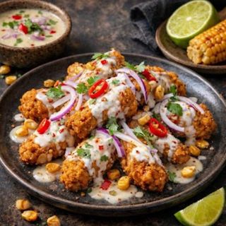 Alitas Acevichadas (10 Uds.) + Patatas+ 2 Refrescos