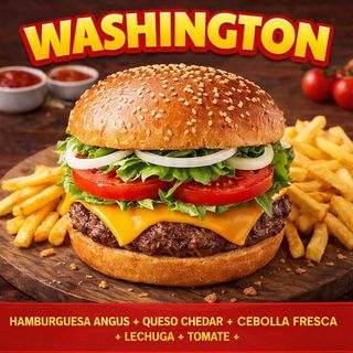 Hamburguesa Washington