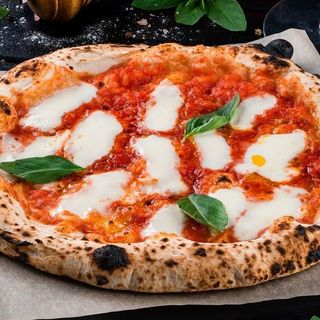 Pizza margarita affumicata (30 cm.)