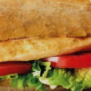 Bocadillo francesa vegetales