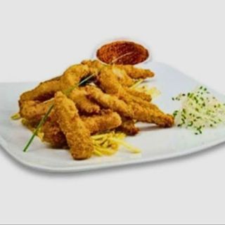 Tiras de pollo cajún