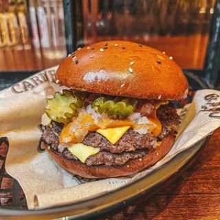 Hamburguesa Smash Double Clásica