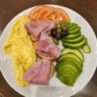 Brunch de jamón dulce