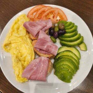 Brunch de jamón dulce