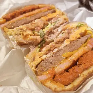 Hamburguesa la triple 