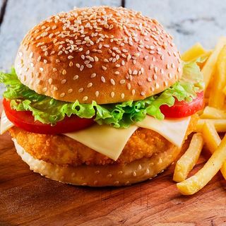 Hamburguesa De Pollo Normal