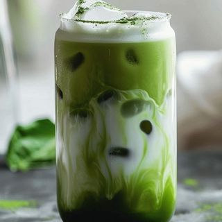 Ice Matcha Latte Premium