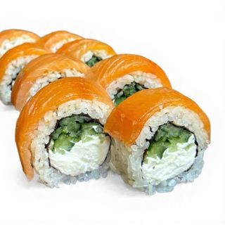 Uramaki De Philadelphia Y Salmón (8 pzs.)