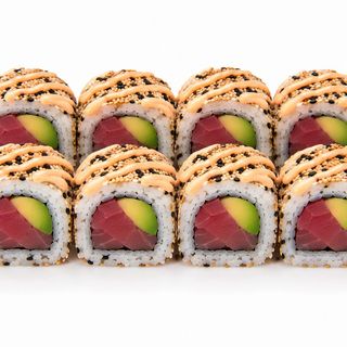 Roll De Atún Y Sésamo