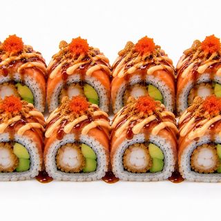 Roll Ebi Flameado