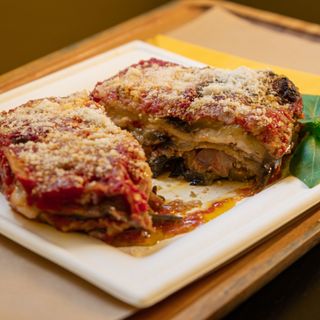 Melanzane Alla Parmigiana Con Boquerones