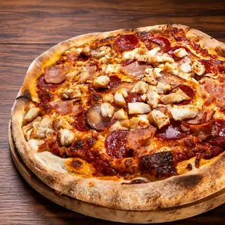 PIZZA 3 CARNES (30 cm.)