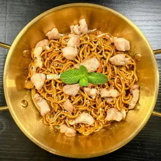 Yakisoba de pollo