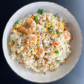 Arroz prawn