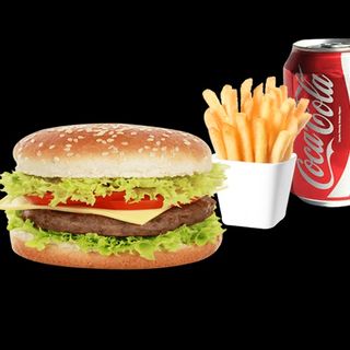 Menú hamburguesa ternera