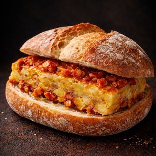 Pincho De Tortilla De Picadillo