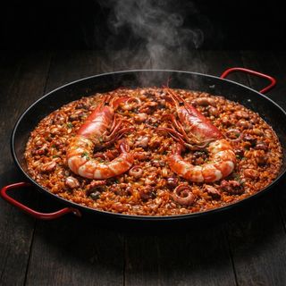 Arroz Meloso De Pulpo Y Gambón