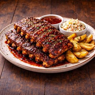 Costillas De Cerdo Glaseadas