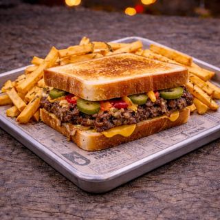SÁNDWICH PATTY MELT