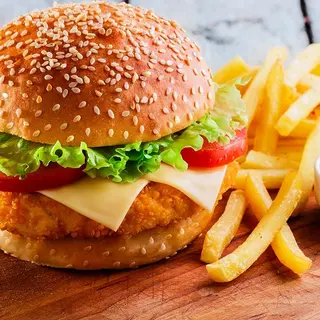 Menú Hamburguesa De Pollo